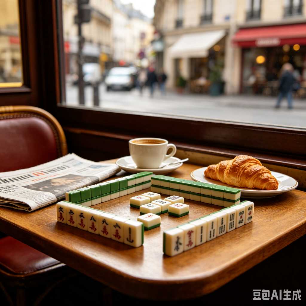 colorful mini mahjong tiles