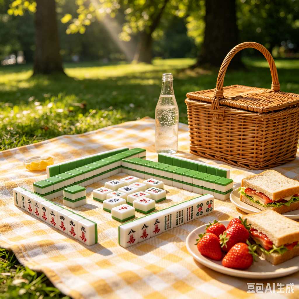 modern color mahjong tiles