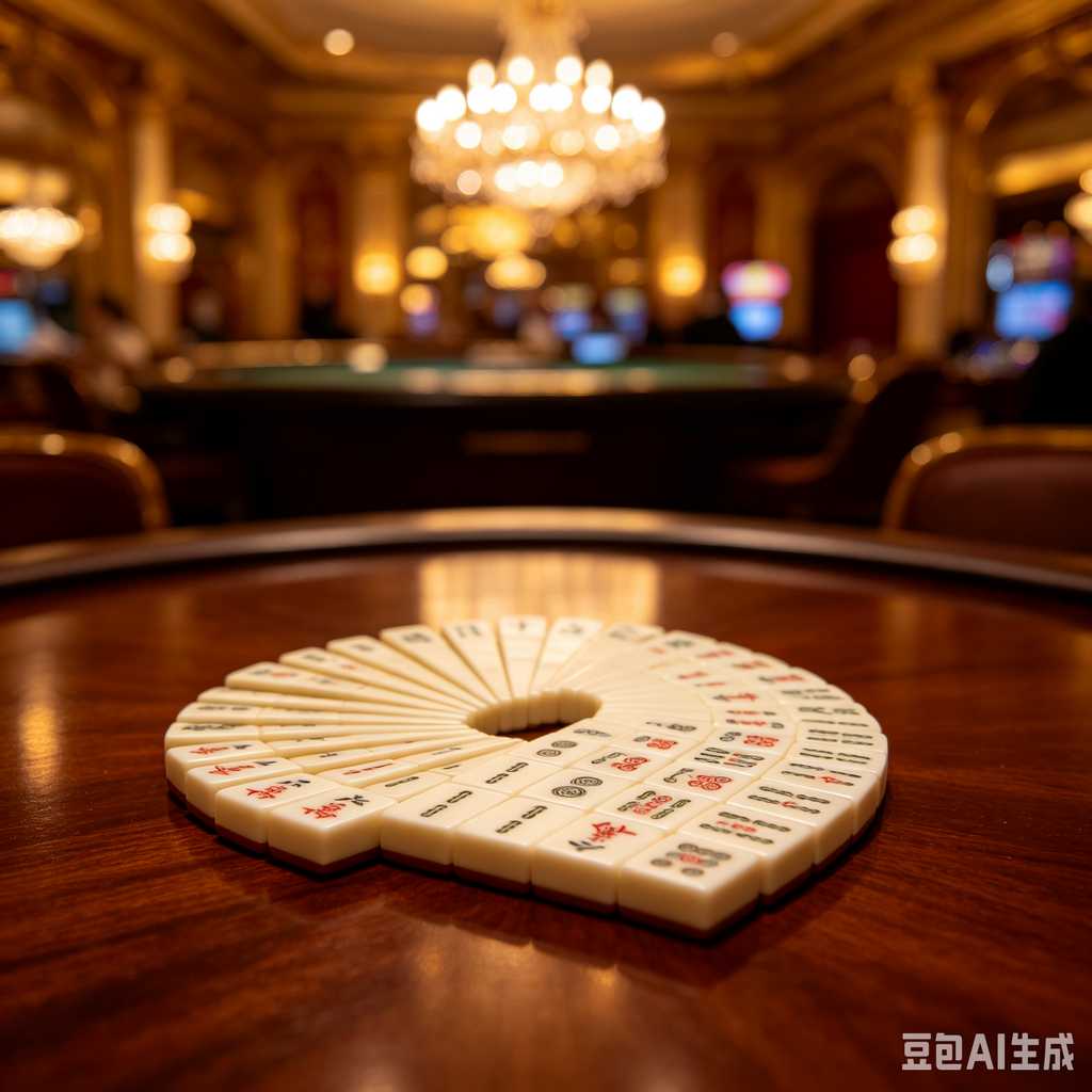 modern color mahjong tiles