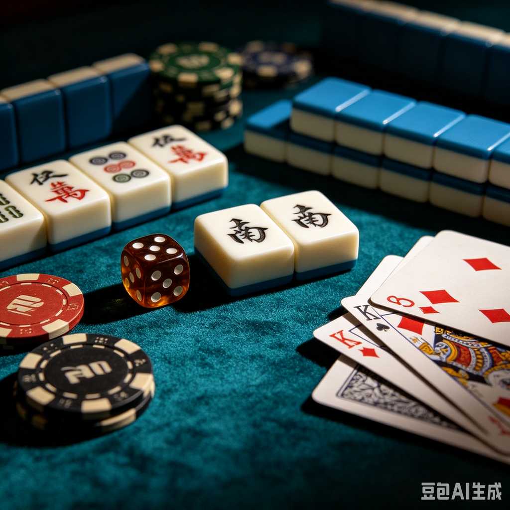 vintage gift mahjong set