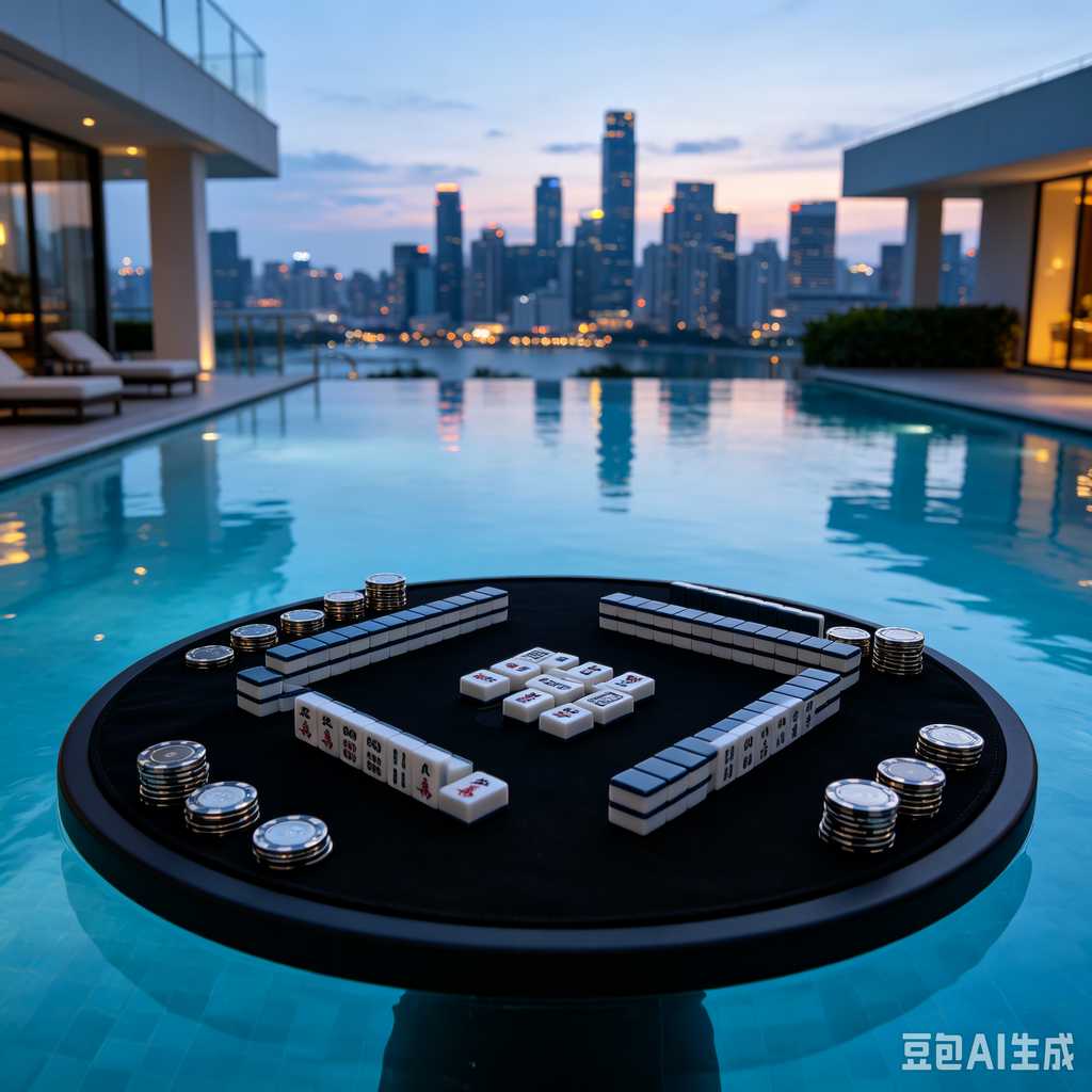 modern color mahjong tiles
